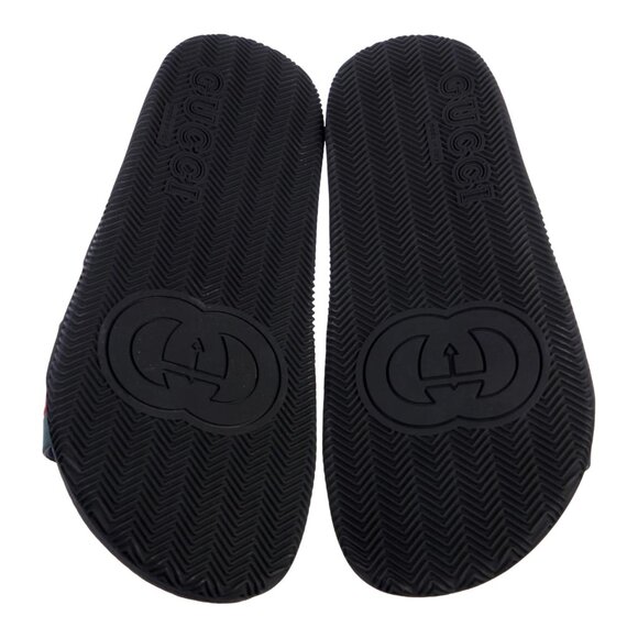 GUCCI Criss Cross Rubber Sandals Brand New In Box - Picture 7 of 10